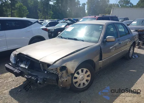 2005 Mercury Grand Marquis Ls/Lse из США, поврежденный, VIN 2MEFM75W75X647927